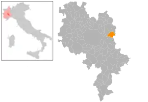 Poziția localității Refrancore