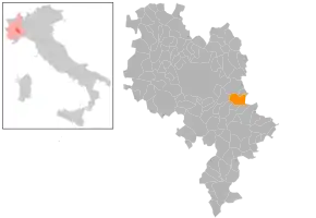 Poziția localității Rocchetta Tanaro