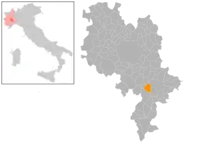 Poziția localității San Marzano Oliveto