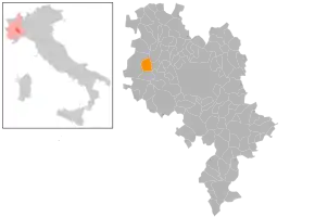 Poziția localității San Paolo Solbrito