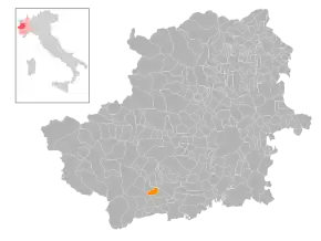 Poziția localității Prarostino