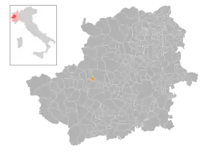 Poziția localității San Didero