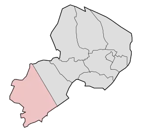 Poziția localității Hunsel