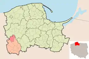 Poziția localității Comuna Koczała