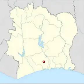 Poziția localității Divo