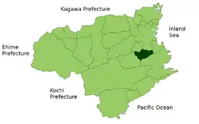 Poziția localității Katsuura