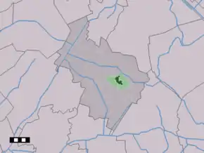 Poziția localității Westerbork