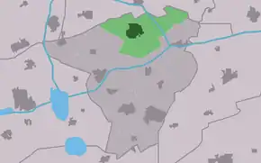 Poziția localității Buitenpost