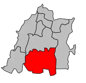 Cantonul Brénod în cadrul arondismentului