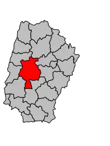 Cantonul Châtillon-sur-Chalaronne în cadrul arondismentului