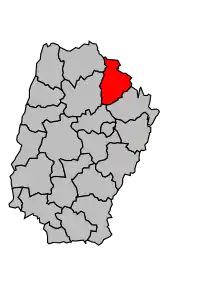 Cantonul Coligny în cadrul arondismentului