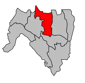 Cantonul Hauteville-Lompnes în cadrul arondismentului