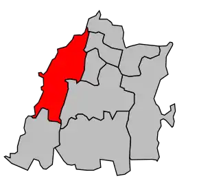 Cantonul Izernore în cadrul arondismentului