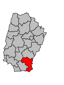 Cantonul Meximieux în cadrul arondismentului