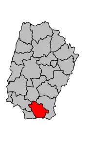 Cantonul Montluel în cadrul arondismentului