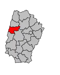 Cantonul Pont-de-Veyle în cadrul arondismentului