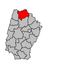 Cantonul Saint-Trivier-de-Courtes în cadrul arondismentului