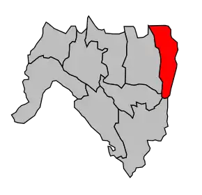 Cantonul Seyssel (Ain) în cadrul arondismentului