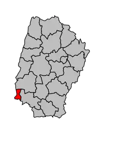 Cantonul Trévoux în cadrul arondismentului