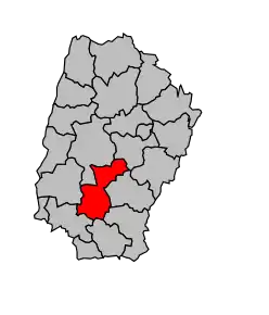 Cantonul Villars-les-Dombes în cadrul arondismentului
