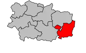 Cantonul Aubenton în cadrul arondismentului