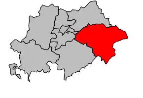 Cantonul Braine în cadrul arondismentului