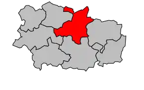 Cantonul La Capelle în cadrul arondismentului