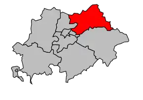 Cantonul Vailly-sur-Aisne în cadrul arondismentului