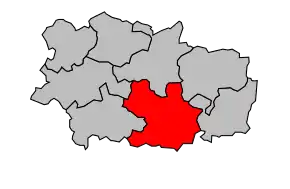 Cantonul Vervins în cadrul arondismentului