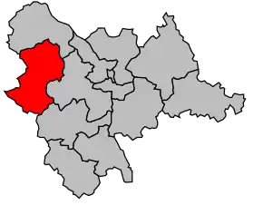 Cantonul Bourbon-l'Archambault în cadrul arondismentului