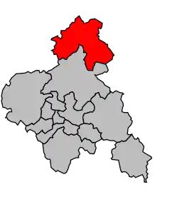 Cantonul Cérilly în cadrul arondismentului