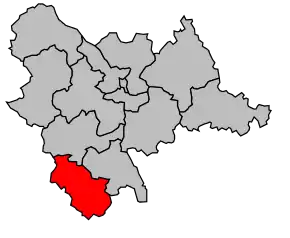 Cantonul Chantelle în cadrul arondismentului