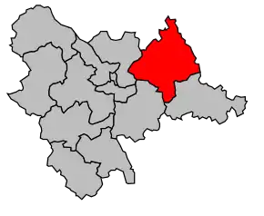 Cantonul Chevagnes în cadrul arondismentului