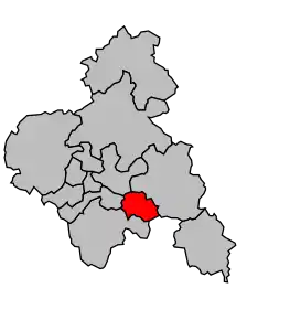 Cantonul Commentry în cadrul arondismentului
