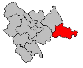 Cantonul Dompierre-sur-Besbre în cadrul arondismentului