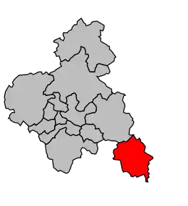 Cantonul Ébreuil în cadrul arondismentului