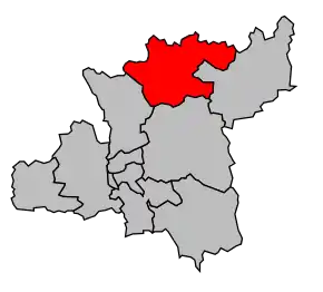 Cantonul Jaligny-sur-Besbre în cadrul arondismentului