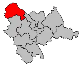 Cantonul Lurcy-Lévis în cadrul arondismentului