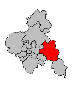 Cantonul Montmarault în cadrul arondismentului