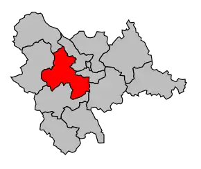 Cantonul Souvigny în cadrul arondismentului