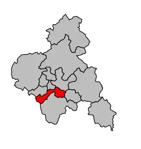 Cantonul Montluçon-Sud în cadrul arondismentului