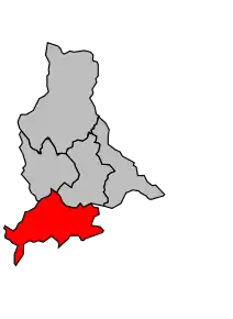 Cantonul Castellane în cadrul arondismentului