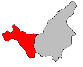 Cantonul Le Lauzet-Ubaye în cadrul arondismentului