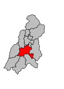 Cantonul Mézel în cadrul arondismentului