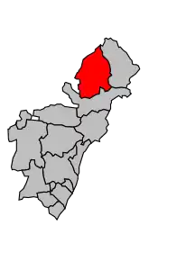 Cantonul La Motte-du-Caire în cadrul arondismentului