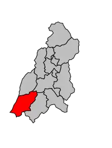 Cantonul Valensole în cadrul arondismentului