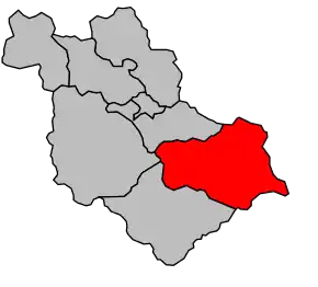 Cantonul Aiguilles în cadrul arondismentului