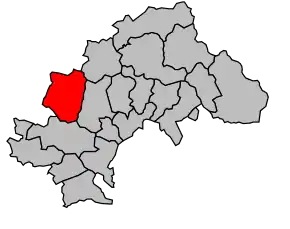 Cantonul Aspres-sur-Buëch în cadrul arondismentului