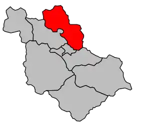 Cantonul Briançon-Nord în cadrul arondismentului