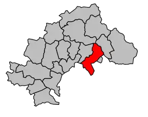 Cantonul Chorges în cadrul arondismentului